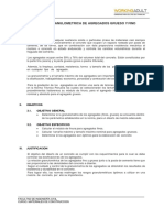 Ejemplo de Granulometria en Agregados Grueso y Fino