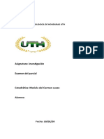 Examen 1 Del 1 Parcial de Investigación de Mercados