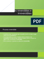 Procesos Reversibles e Irreversibles