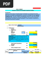 Garment Manufacturing Project Report PMEGP