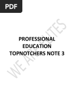 Prof-Ed Topnotcher Notes