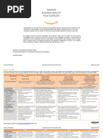 Business Analyst Role Guideline