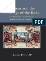 (Thomistic Ressourcement Series) Thomas Petri - Aquinas and The Theology of The Body - The Thomistic Foundations of John Paul II's Anthropology-Catholic University of America Press (2016) PDF