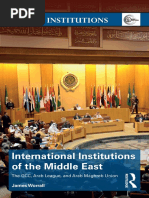 International Institutions in The Middle East