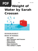 Weight of Water Revision Booklet