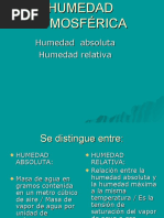 Humedad Atmosférica