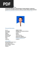 CV Hendra New