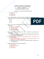 Testing of Geosynthetics II & III