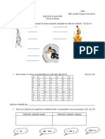 Test Cls 5adjectiv Si Numeral Programa Noua