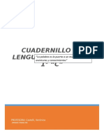 CUADERNILLO DE LENGUA Y LITERATUTA 1 Actualizado