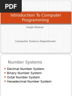 Lec3-Intro To Number System