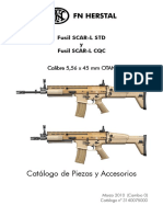 Fusil 5.56 Scar-H STD y CQC