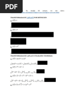 Ejercicios Resueltos Transformada de Laplace