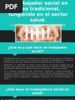 El Trabajador Social en Área Tradicional