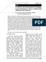 Perbandingan Terapi Air Putih Dengan Kompres Air Hangat Terhadap Penurunan Skala Nyeri Haid Pada Remaja Putri PDF