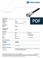 HUBER+SUHNER - 11 - 716-50-9-9-033 - Datasheet 22660309