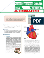 Sistema Circulatorio para Segundo Grado de Secundaria PDF