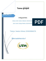 Tarea Grupal Mercadotecnia 1 Grupo 5