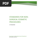 Standards For Non-Surgical Cosmetic Procedures PDF