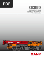 Sany 60t Crane Loading Chart