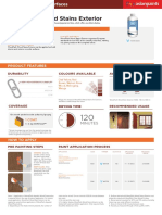 WoodTech Wood Stains Exterior PDF