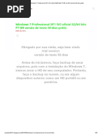 Windows 7 Professional SP1 ISO Oficial 32 - 64 Bits PT-BR Versão de Teste 30 Dias Grátisss PDF