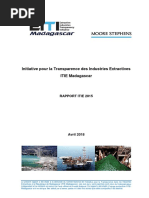 Madagascar Rapport de Reconciliation Exercice 2015 PDF