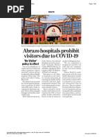 Abrazo Hospitals Prohibit Visitors Due To COVID-19