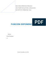 Función Exponencial