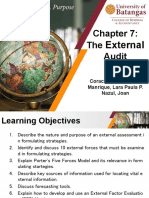 The External Audit