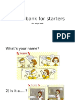 Game Bank For Young English Starters