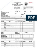 DEPED FORM 137 Jhs