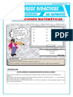 Operaciones Matematicas para Cuarto de Secundaria