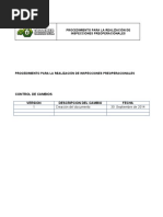 Procedimiento de Preoperacionales