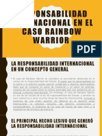 Responsabilidad Internacional en El Caso Rainbow Warrior