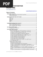 Video Converter Read Me