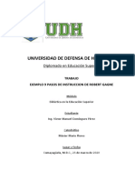 Ejemplo 9 Pasos de Instruccion de Robert Gagne