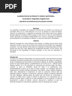 Elaboración de Un Producto Cárnico (Butifarra)