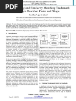 Preprocessing and Similarity Matching Trademark Images Based On Color and Shape