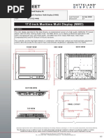 Data Sheet: 17.0 Inch Maritime Multi Display (MMD)