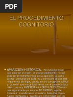 Procedimiento Cognitorio