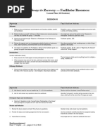 Pathways To Recovery - Facilitator Resources: Lesson Plan (16 Sessions)