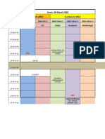 Jadwal PJJ Gabungan 30 Maret-3 April