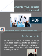 Reclutamiento y Seleccion de Personal - UMG PDF