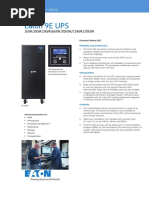 Eaton 9E UPS: 1kVA/2kVA/3kVA/6kVA/10kVA/15kVA/20kVA