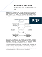 Implementación de Estrategias