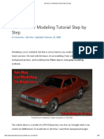 3ds Max Car Modeling Tutorial Step by Step