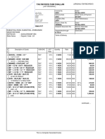 Tax Invoice Cum Challan: Vew Hydraulic