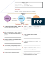 Cambios de Estado de La Materia