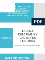 Escena Del Crimen Clase 1 Escincri